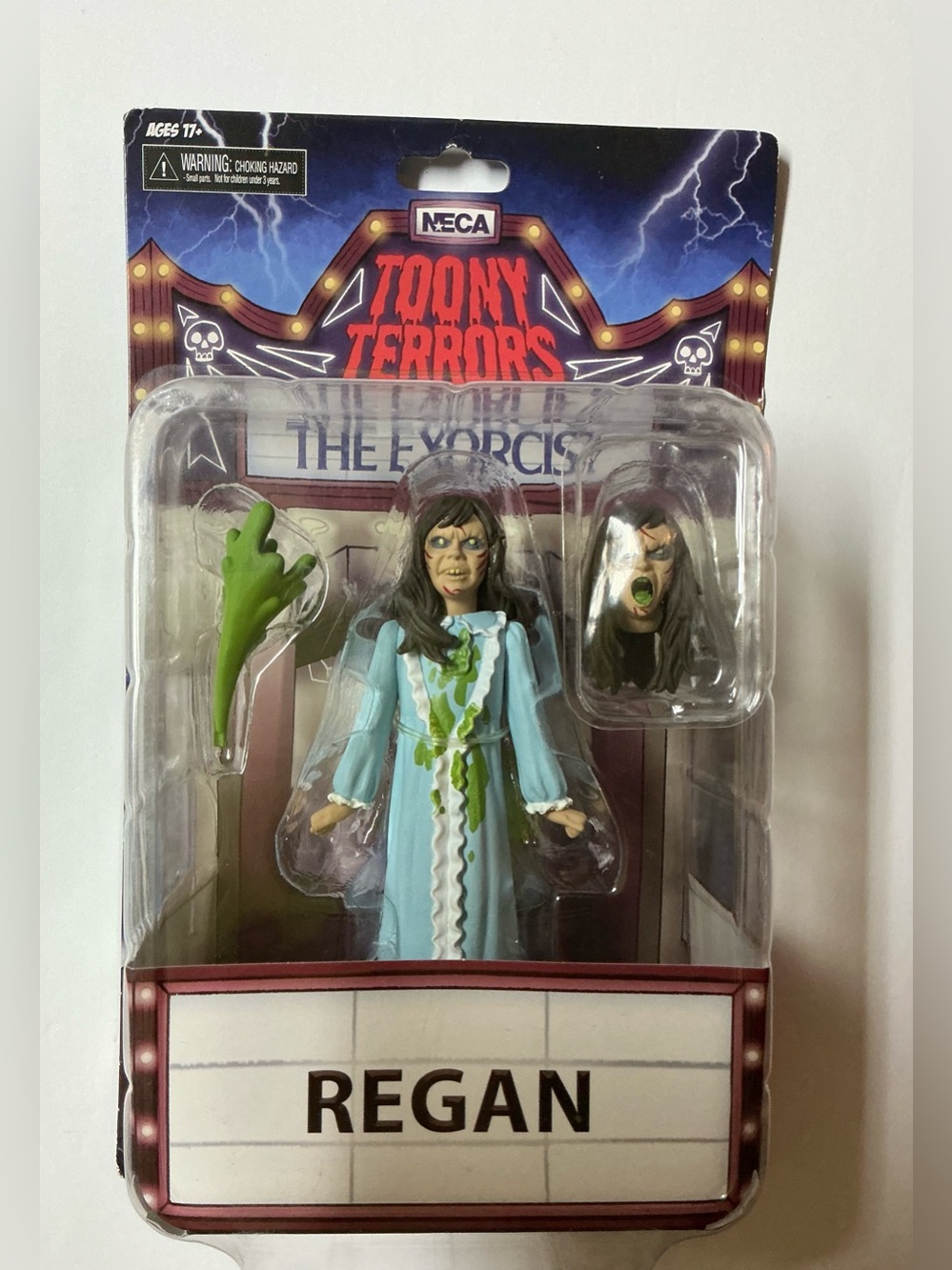 NECA The Exorcist Toony Terrors Series 4 Regan Action Figure